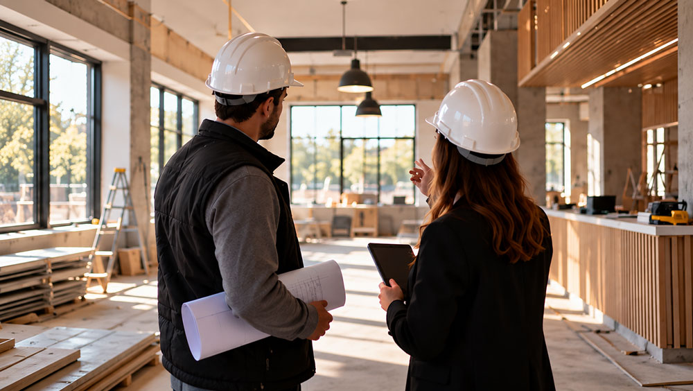 DES AJUSTEMENTS GÉRÉS AU FIL DU CHANTIER